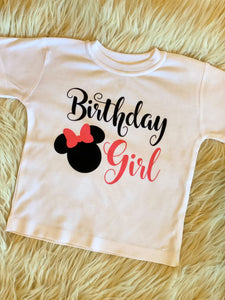 CUSTOM - Minnie Birthday Girl