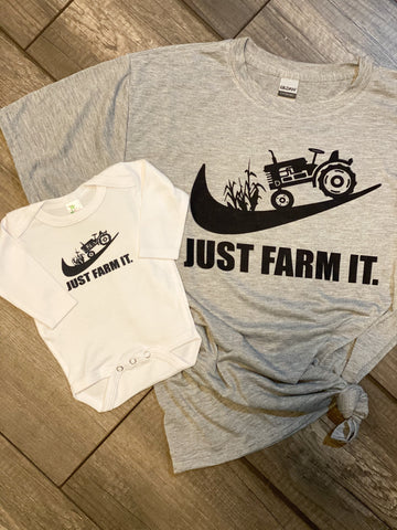 CUSTOM- PRINTED Just Farm It