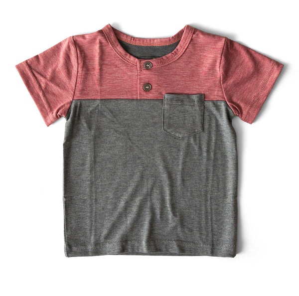Red & Ash Tee