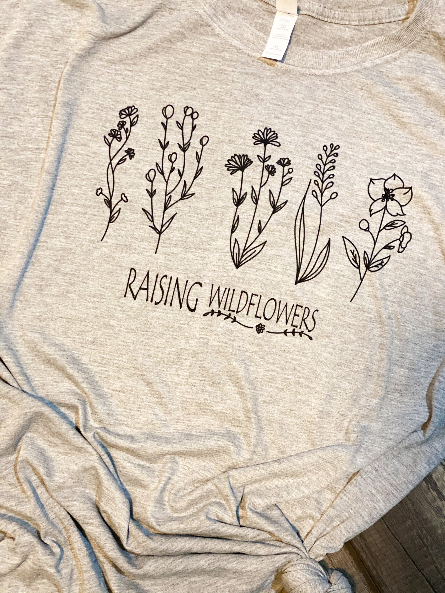 CUSTOM - PRINTED Raising Wildflowers